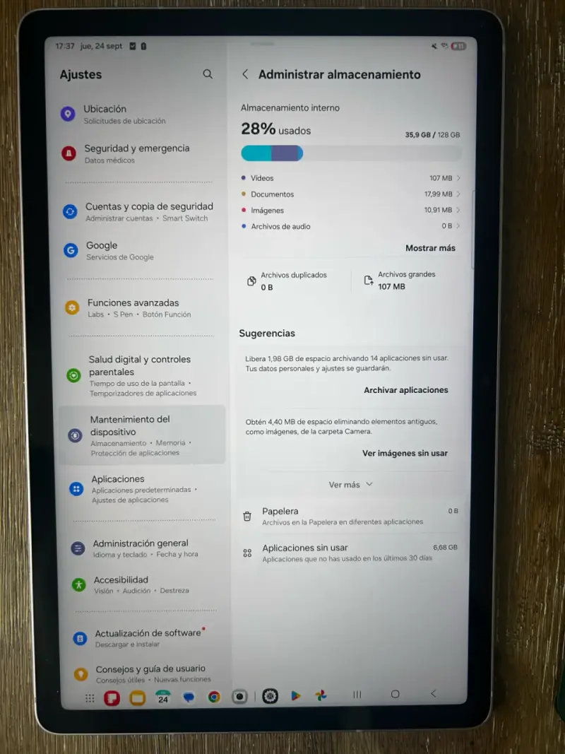 Tablet Samsung Galaxy Tab S9 FE - 3