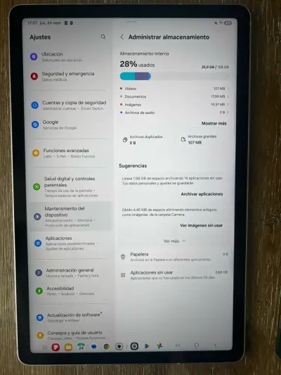 Tablet Samsung Galaxy Tab S9 FE - miniatura 3