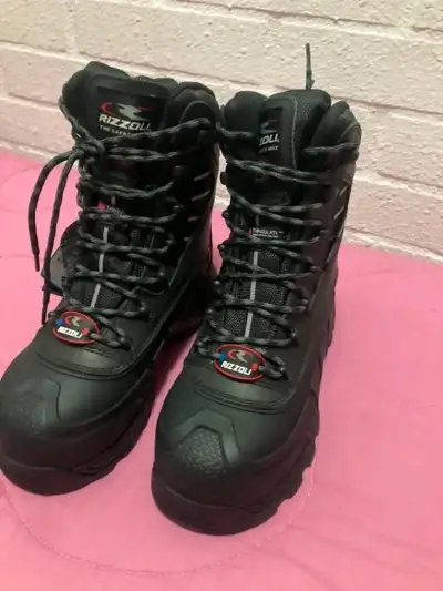 Botas de trabajo impermeables Rizzoli negras - miniatura 3