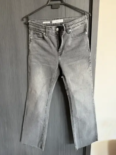 Jeans gris Mango - miniatura 1