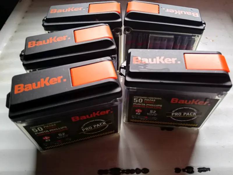 5 Set de 50 puntas Phillips Bauker S2 Pro Pack - 2
