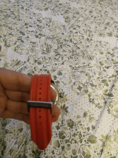 Reloj Nautica rojo deportivo resistente al agua - miniatura 5