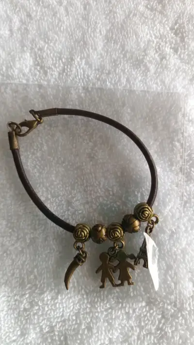 Pulseras Artesanales de Cuerda y Madera - miniatura 4