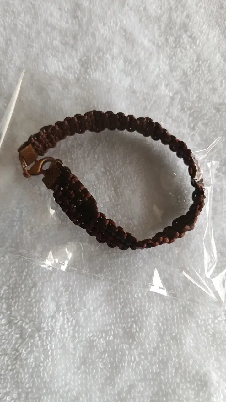 Pulseras Artesanales de Cuerda y Madera - 5