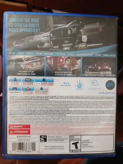 Juego PS4 Need for Speed - miniatura 3
