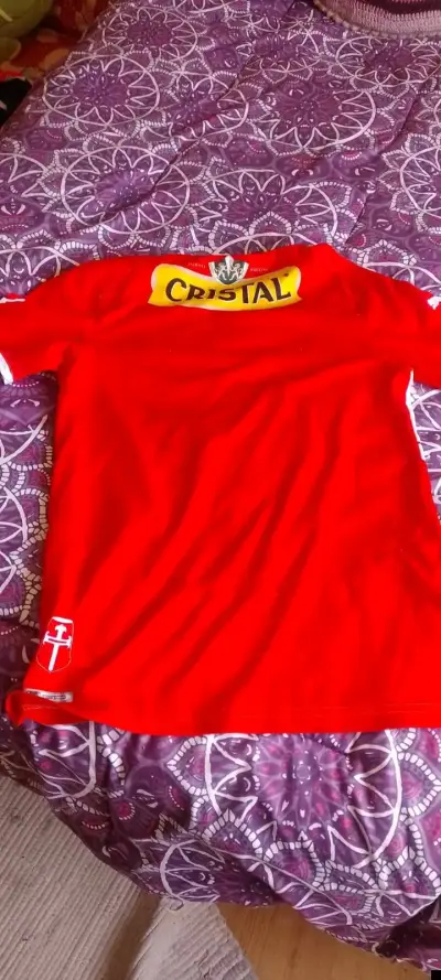 Camiseta de fútbol roja Puma CDUC Cristal - miniatura 2