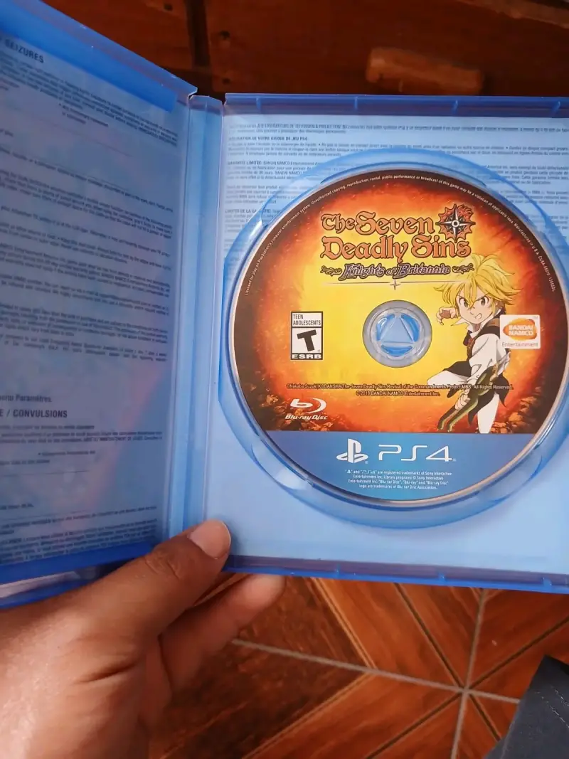 Juego PS4 The Seven Deadly Sins: Knights of Britan - 2