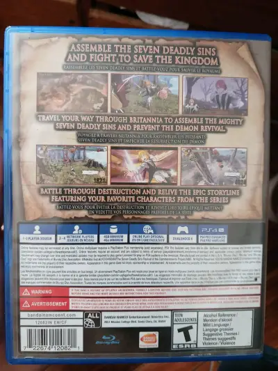 Juego PS4 The Seven Deadly Sins: Knights of Britan - miniatura 3