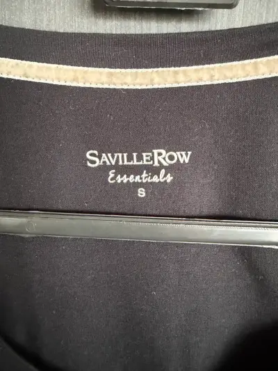 Polera negra manga larga Saville Row - miniatura 2