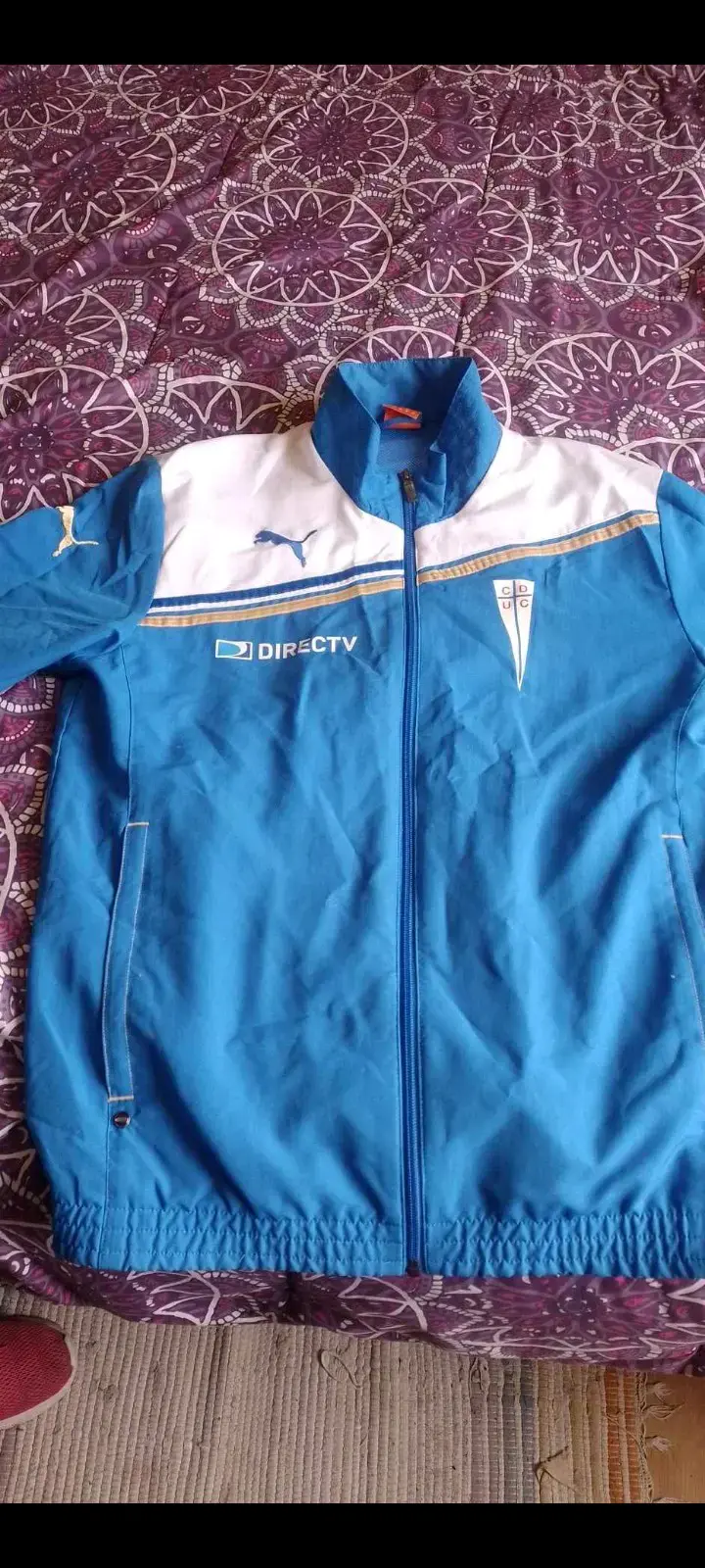 Chaqueta deportiva Universidad Católica Puma azul - 1