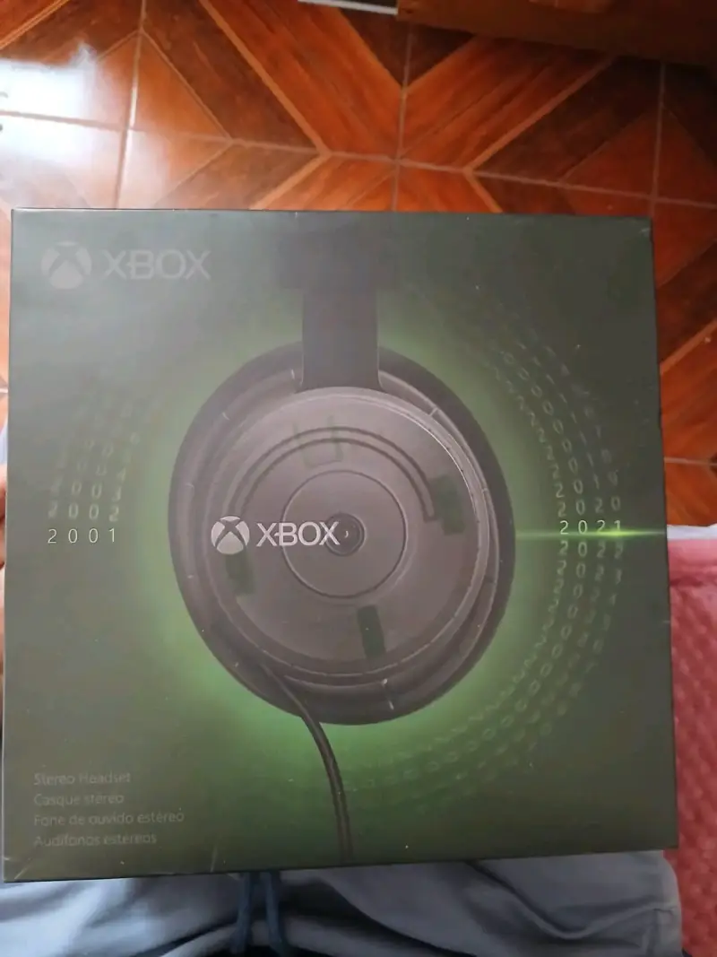 Audífonos estéreo Xbox edición 20 aniversario - 1