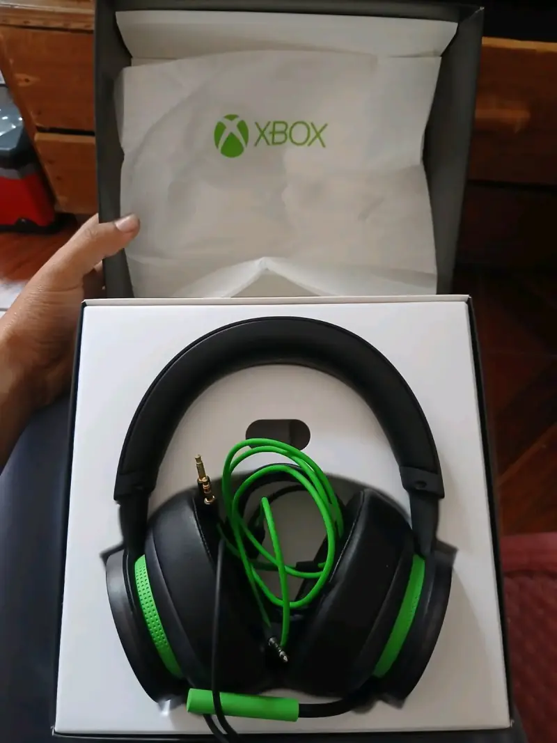 Audífonos estéreo Xbox edición 20 aniversario - 2