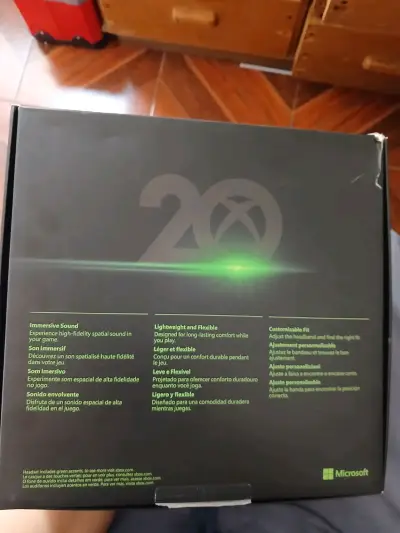 Audífonos estéreo Xbox edición 20 aniversario - miniatura 3