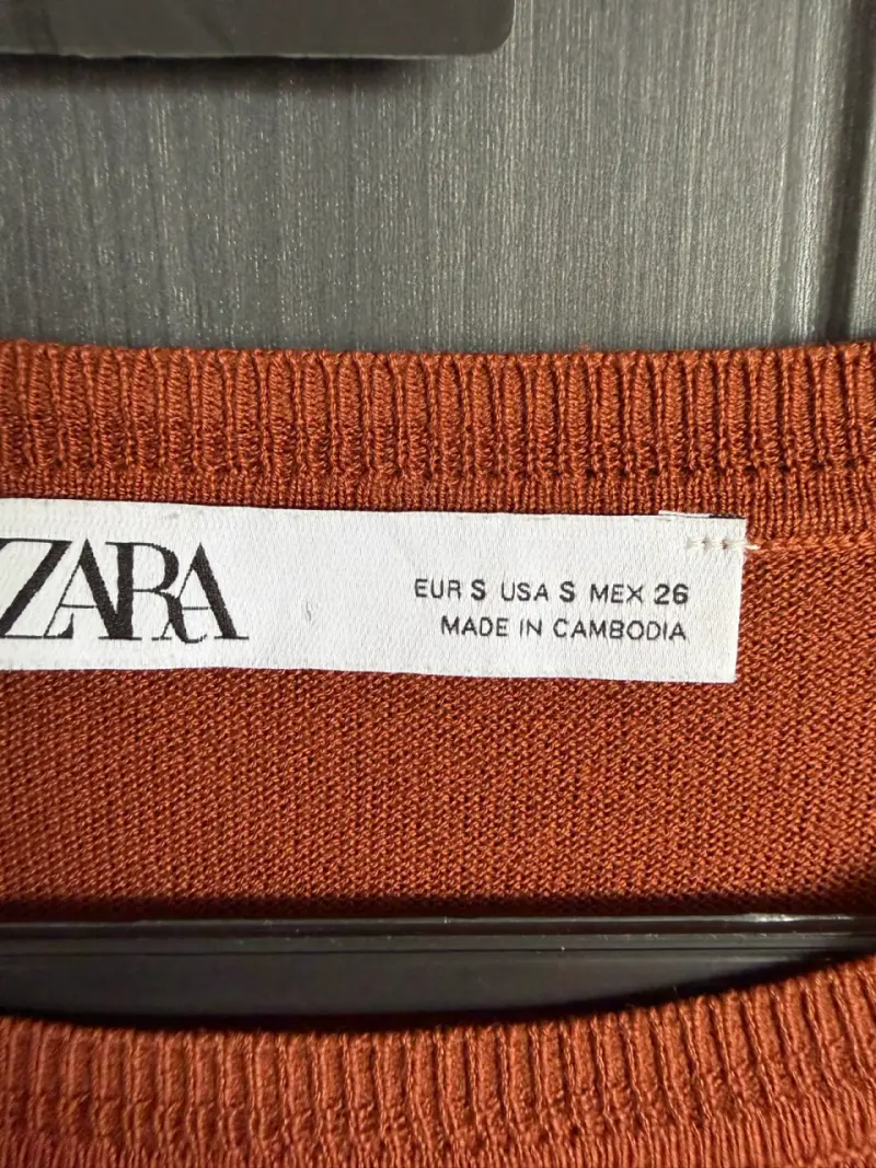 Sweater Zara color terracota para mujer - 2