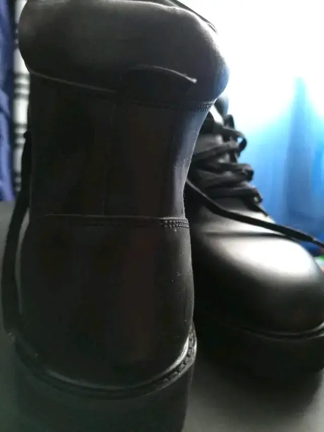 Botas de cuero negro Americanino para hombre - 4