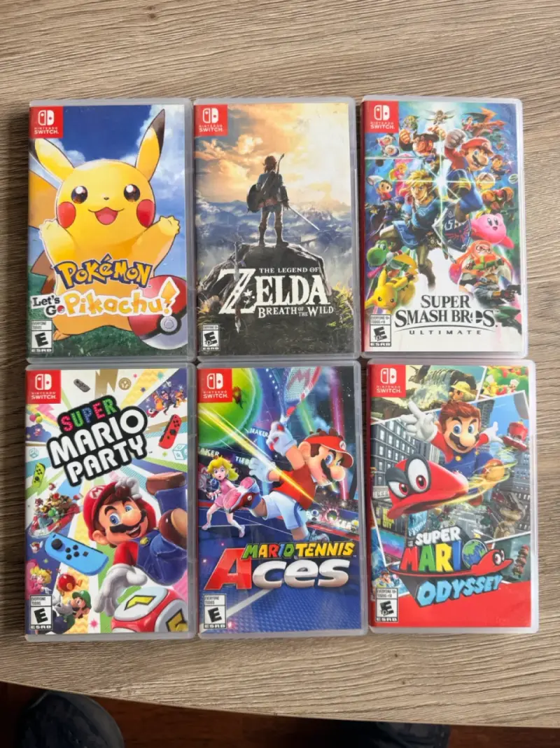 Nintendo Switch con juegos y accesorios - 3
