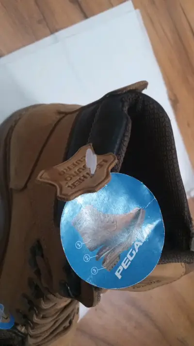Botin de cuero marrón Pegada para hombre - miniatura 2