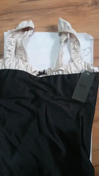 Vestido negro elegante Wados talla XL - miniatura 2