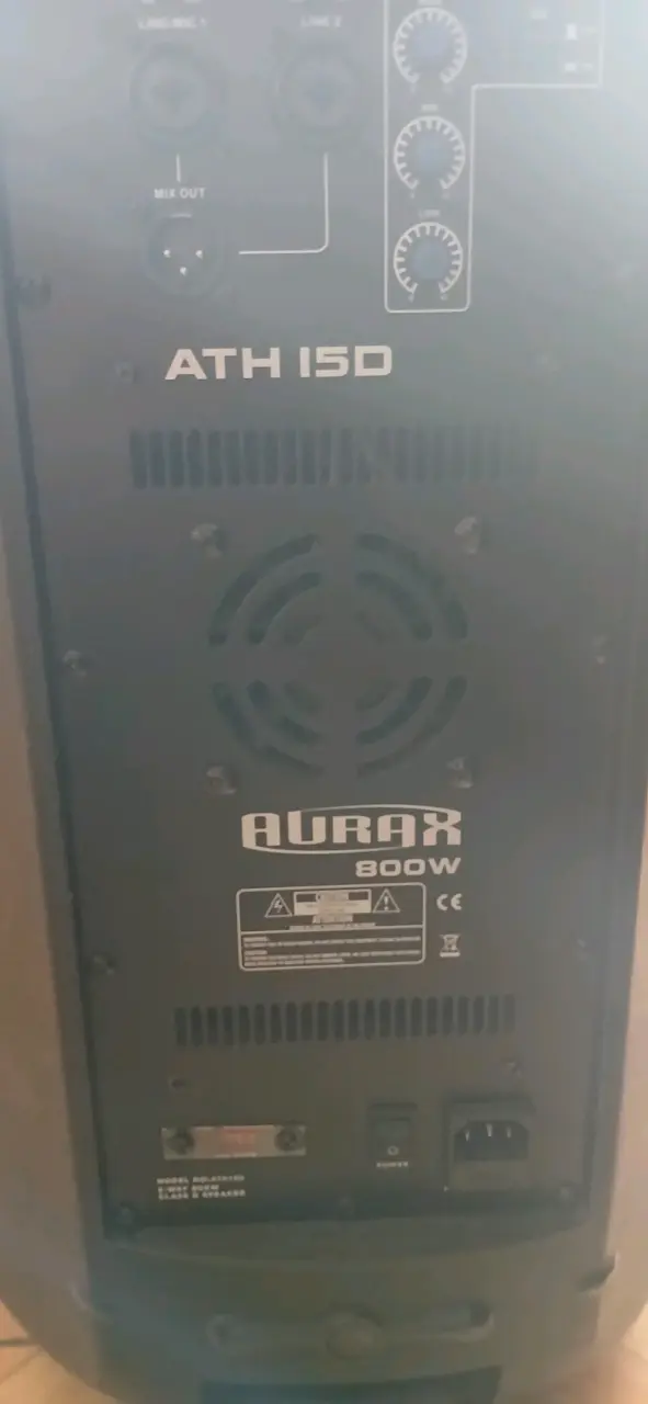 Parlante bheringer pasivo y Aurax ATH 15D 800W - 3