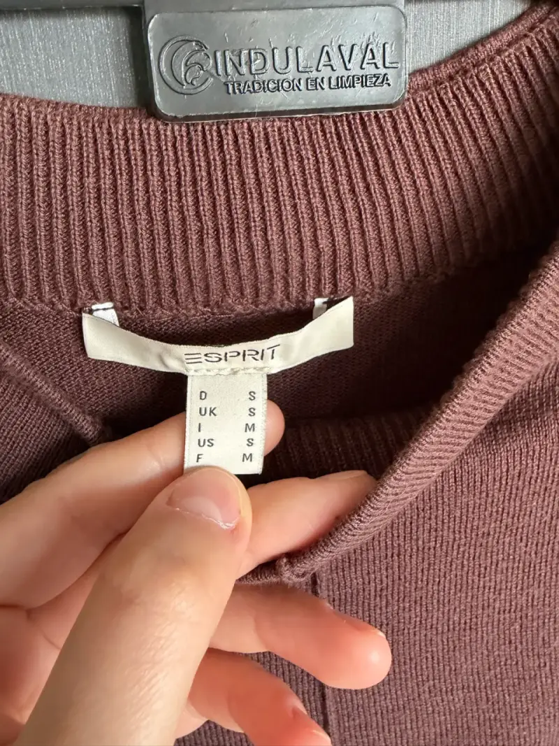 Sweater Esprit Mujer Color Marrón Talla S - 2
