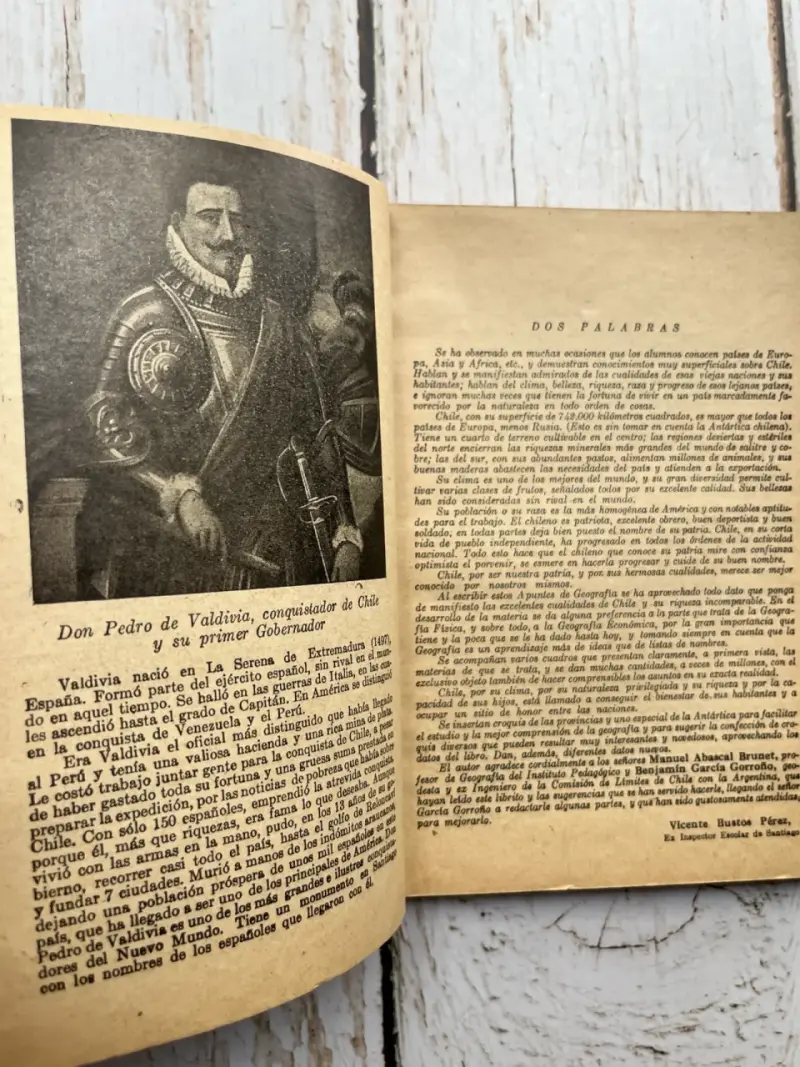 Libro Geografía de Chile Vicente Bustos Pérez 1956 - 3