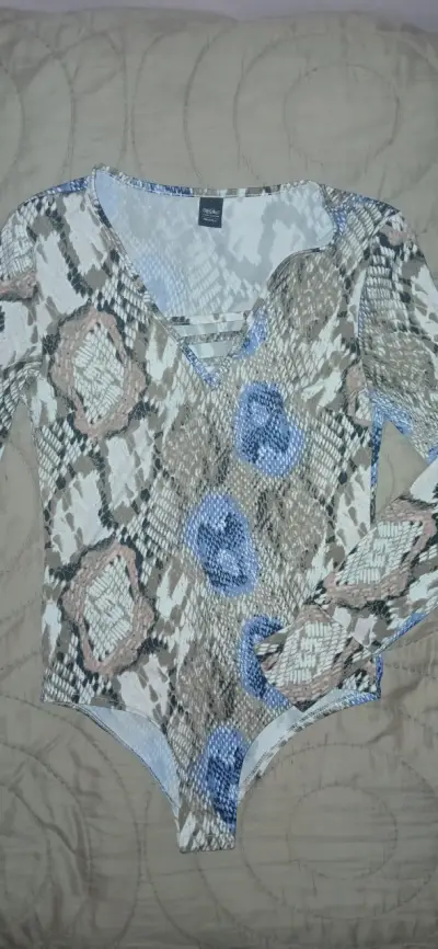 Body de mujer animal print Mossimo talla S - miniatura 1