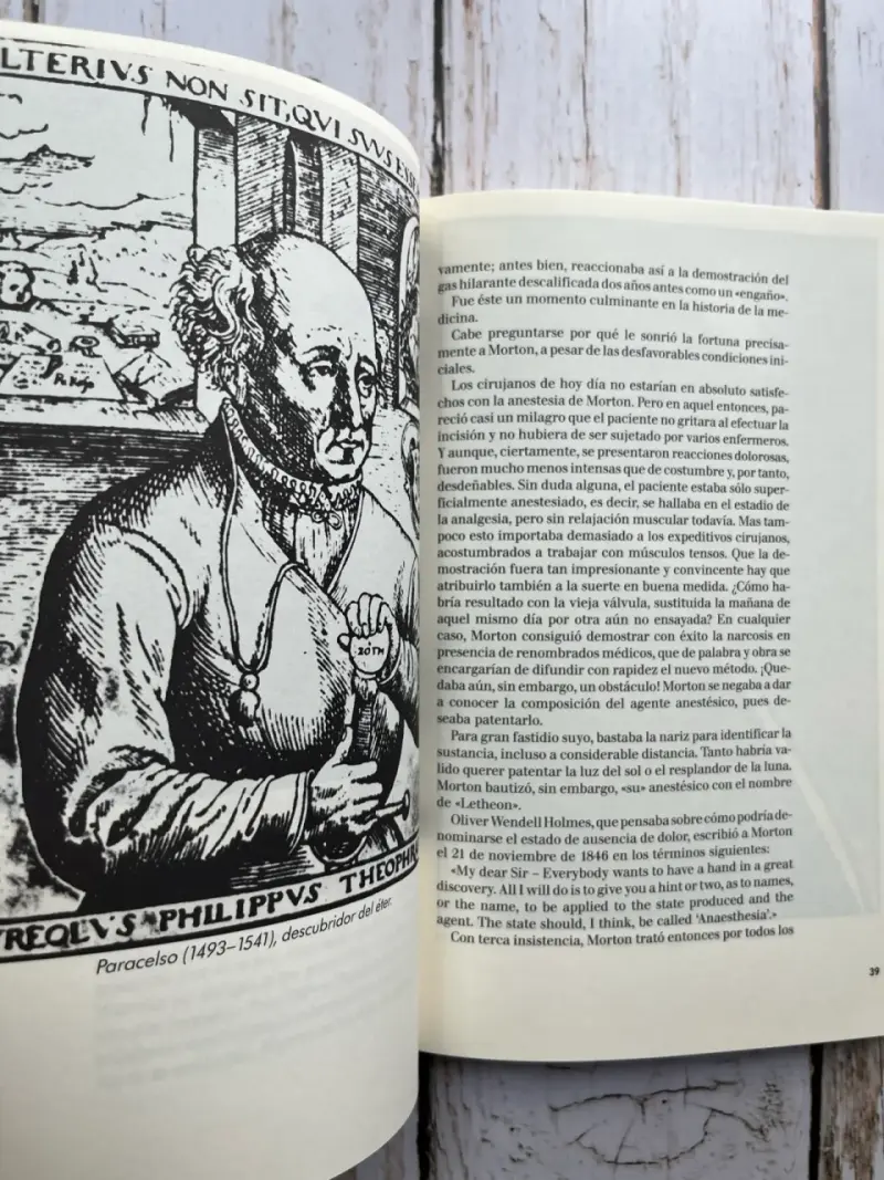 Libro 'Anestesia' sobre historia médica - 3