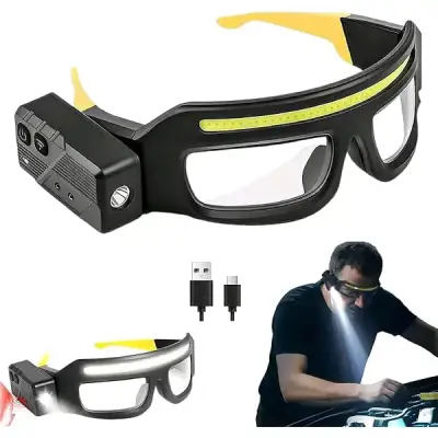 Gafas con Luz LED Frontal Recargable - miniatura 4