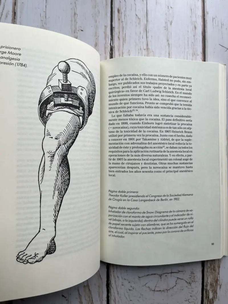 Libro 'Anestesia' sobre historia médica - 5