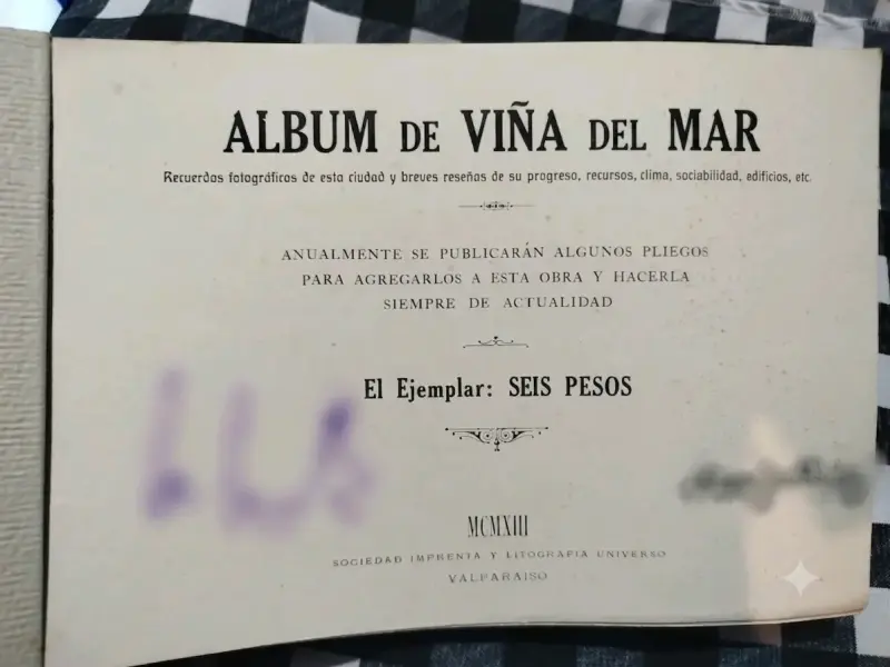 Álbum de Viña del Mar 1913 - 2