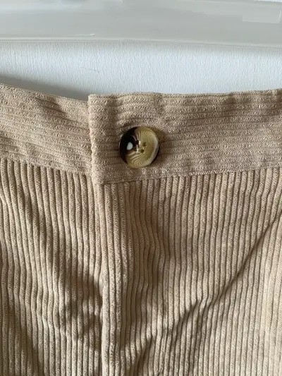Shorts beige para mujer talla 4XL - miniatura 3