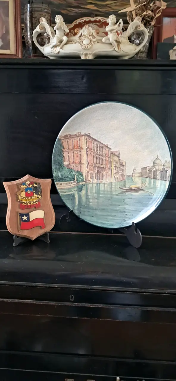 Plato decorativo de CERÁMICA CALA de Venecia - 1