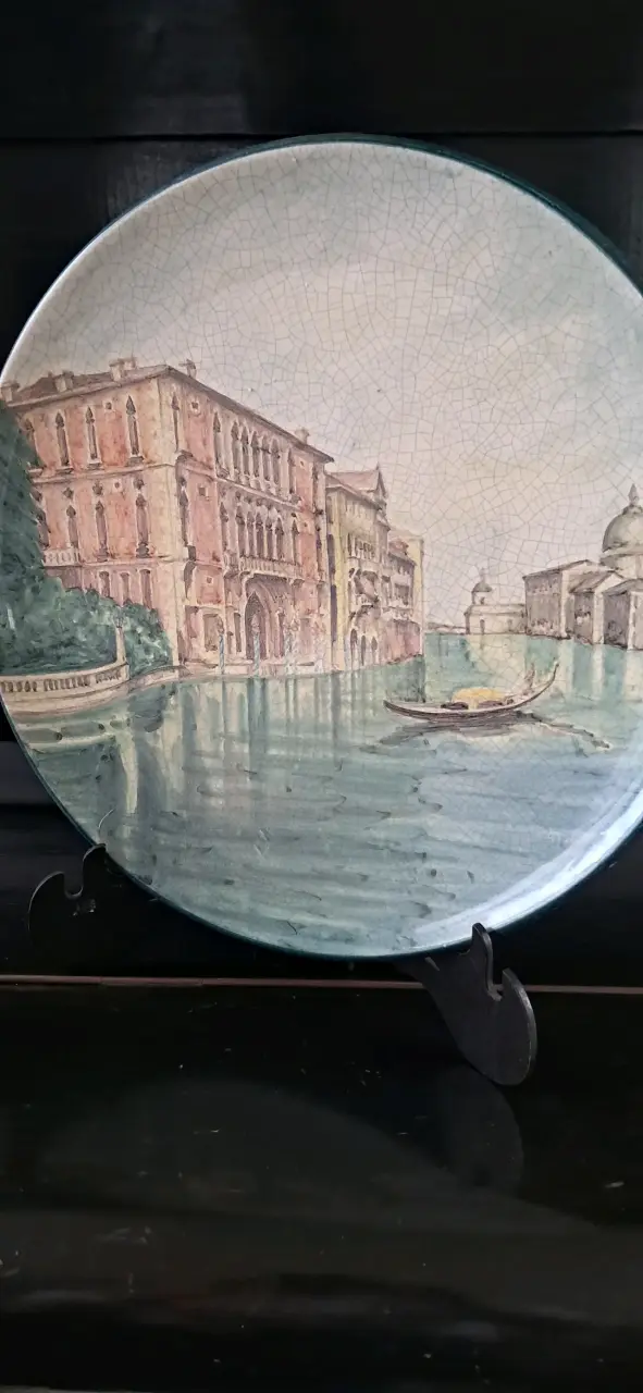 Plato decorativo de CERÁMICA CALA de Venecia - 2