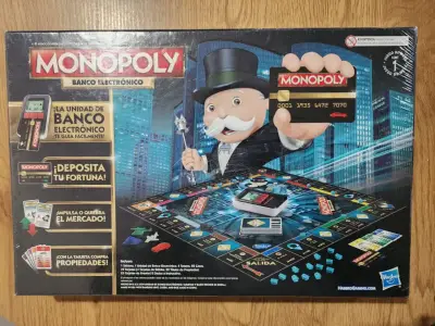 Juego de Mesa Monopoly Banco Electrónico Hasbro - miniatura 2