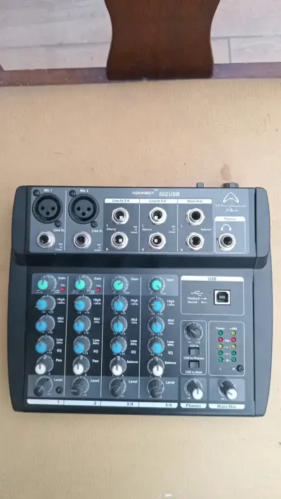 Mezclador de Audio Wharfedale Pro Connect 802USB - miniatura 1