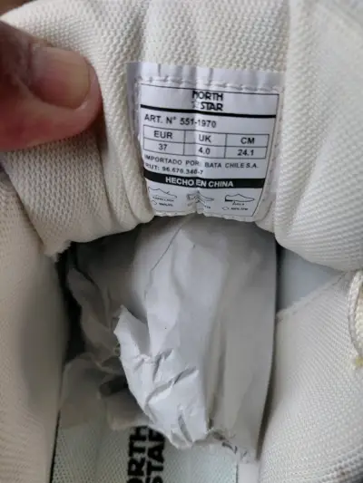 Zapatillas deportivas blancas North Star para hombre - miniatura 6