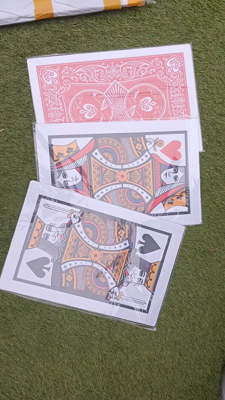 Cartas de magia gigantes - 1