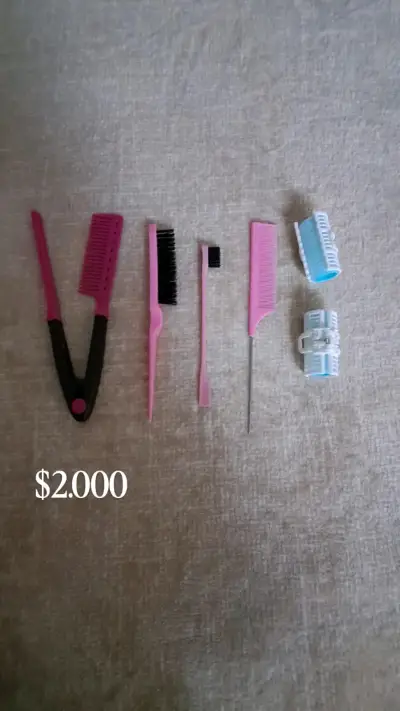 Set de Peines y Rulos para Cabello - miniatura 1