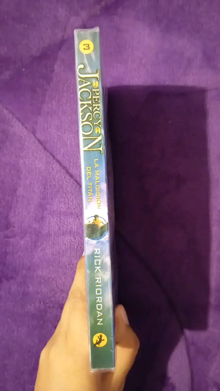 Libro Percy Jackson La Maldición del Titán - 2