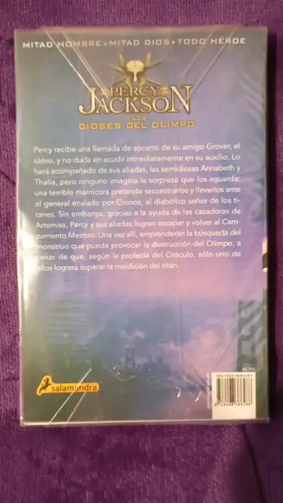 Libro Percy Jackson La Maldición del Titán - miniatura 3