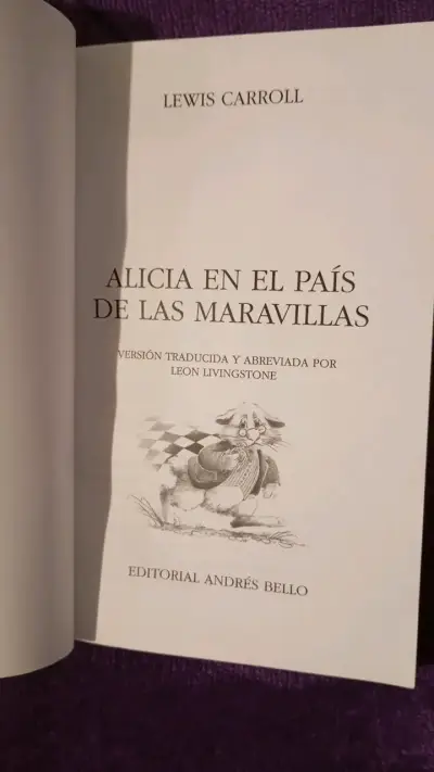 Libro Alicia en el País de las Maravillas - miniatura 2