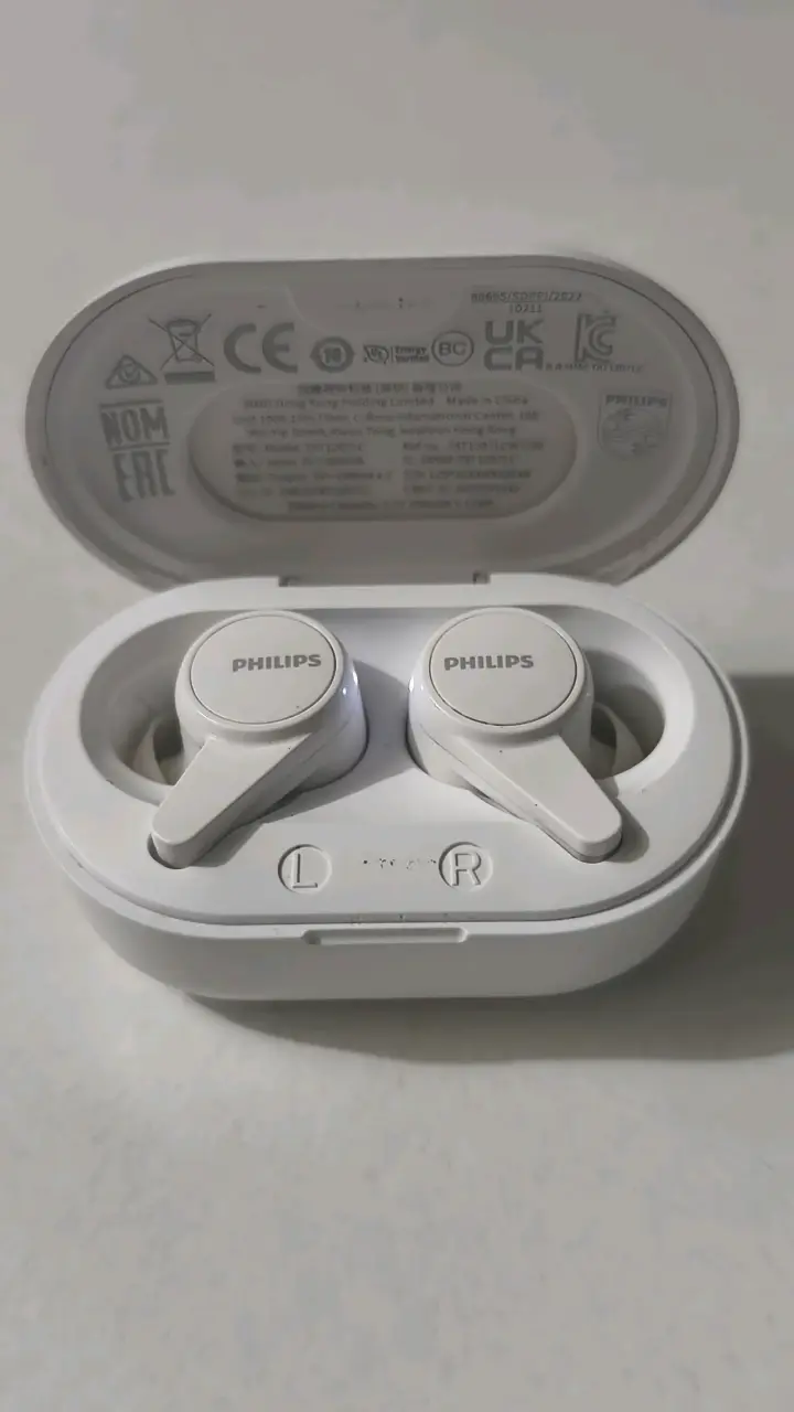 Audífonos Inalámbricos Philips Blancos - 1