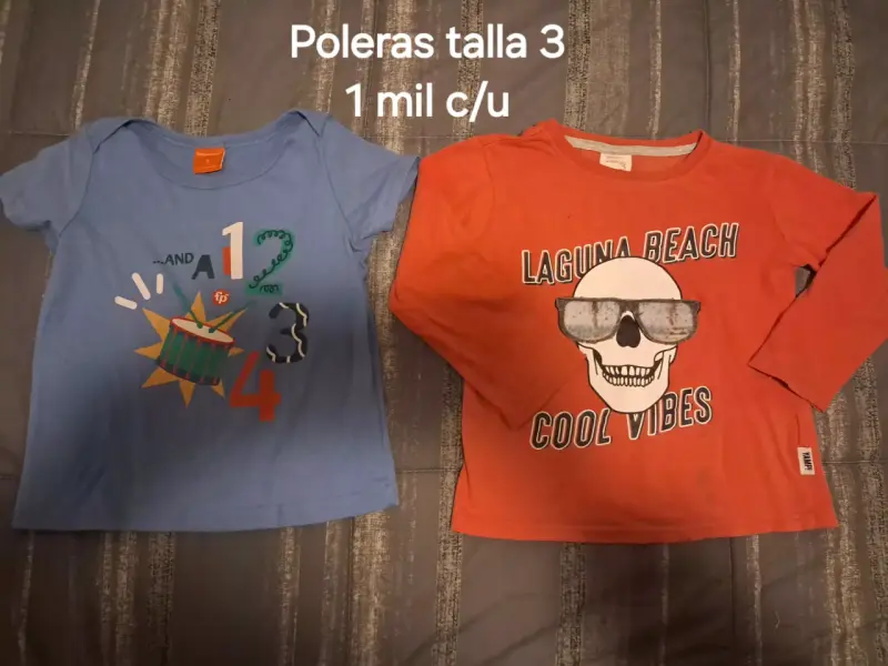 Variedad ropa niño desde - 4