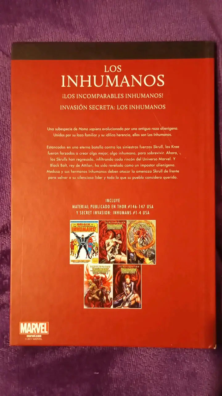 Cómic Los Inhumanos de Marvel - 4