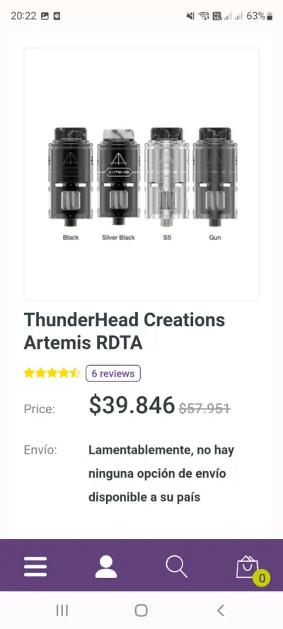 Vaporizador Vaporesso Target 100 Kit con RDTA Artemis - miniatura 2