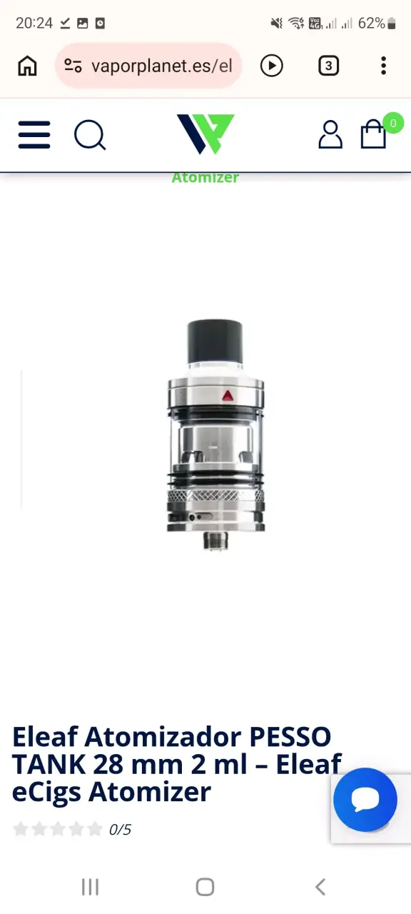 Vaporizador Vaporesso Target 100 Kit con RDTA Artemis - 5