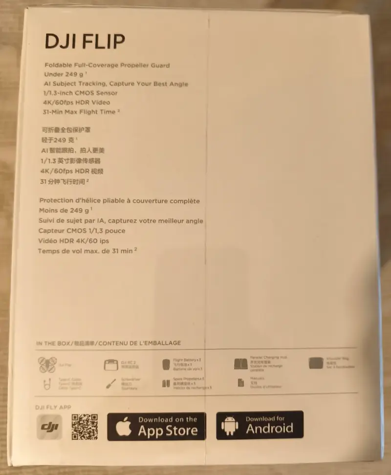 Drone DJI Flip Fly More Combo Con Control DJI RC 2 - 3