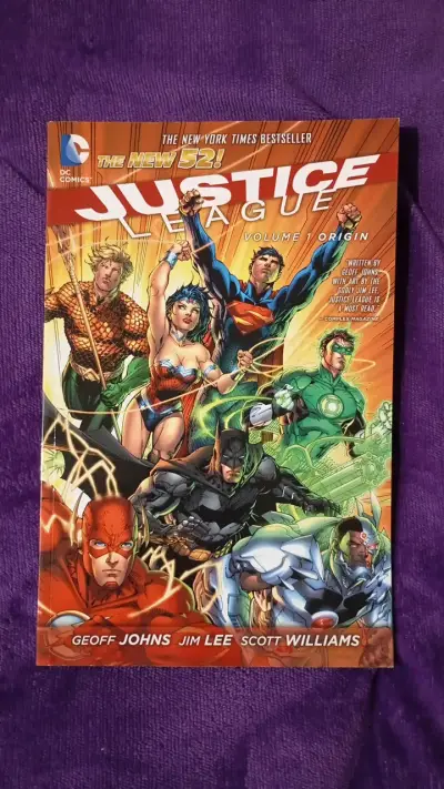 Cómic Justice League Volumen 1: Origin DC Comics - miniatura 1