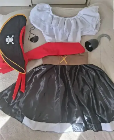 Disfraz de Pirata para Dama con Accesorios - miniatura 1