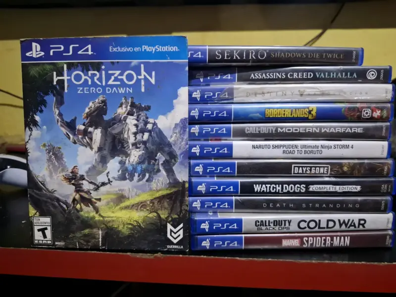 Colección de 12 juegos PS4 variados